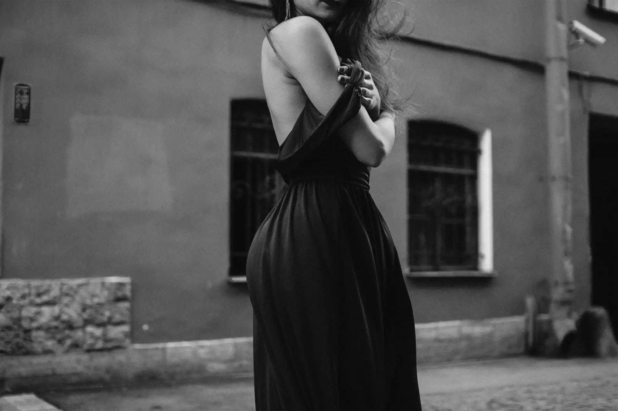 Robe de cocktail noire